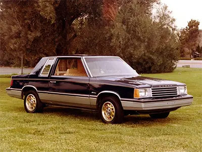 Dodge Aries K-Car from the 1980s.